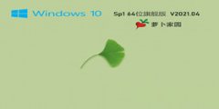 萝卜家园Ghost Win10 64位专业珍藏版 V2021.04