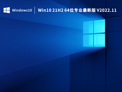Win10 21H2 64位专业最新版 V2022.11
