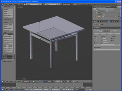 Blender八仙桌建模教程