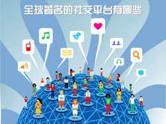 全球著名的社交平台有哪些？世界上有哪些瞩目的网络交流平台？