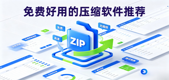 免费好用的压缩软件推荐