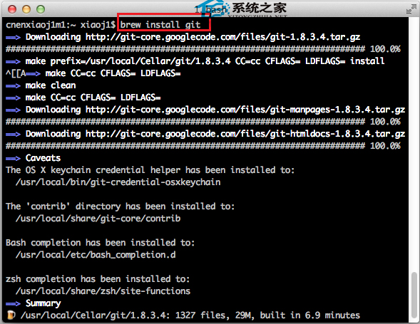 MAC电脑brew的安装和使用方法