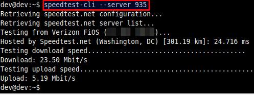  Linux命令行中网速测试方法详解