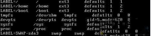  Linux下fstab文件丢失后该怎么恢复？