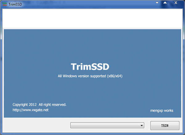  TrimSSD优化工具 V1.0 绿色版