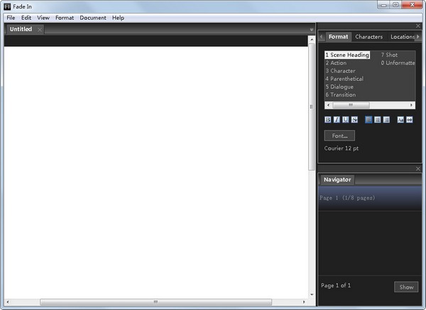  Fade In(文本编辑器) V2.0.509 英文版