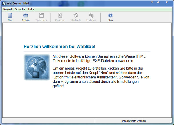 WebExe(HTML转换EXE工具) V1.56