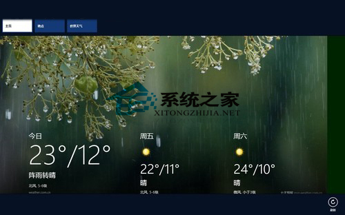  Win8如何使用天气应用
