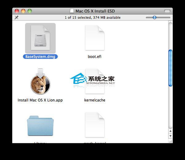 MAC OS X Lion系统安装文件找不到SharedSupport目录怎么办?