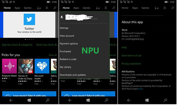 Win10 Mobile应用商店新界面恢复到原来的枢轴设计