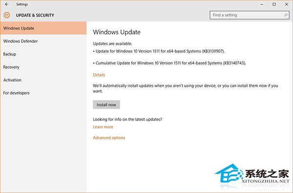 部分Win10用户无法完成正式版10586.122的更新安装