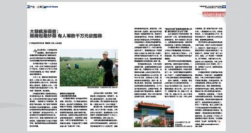“蒜你狠”卷土重来：蒜商是如何投机的？