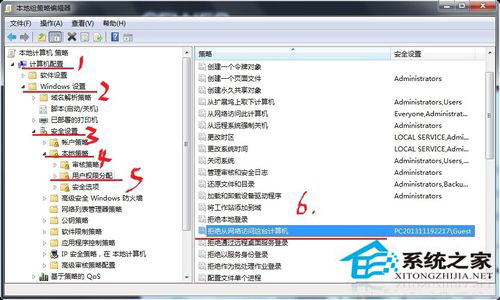 Win7系统没有权限访问网络资源如何解决?