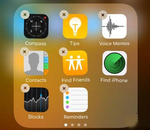 苹果iOS 10系统支持用户卸载原生应用
