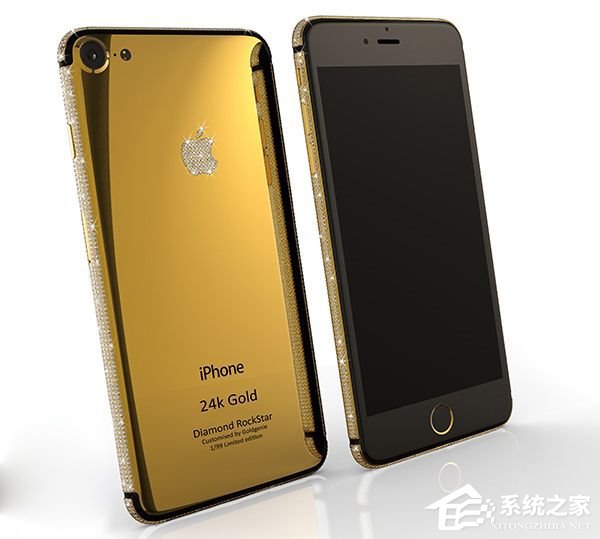 镀金镶钻的苹果iPhone7你可喜欢？