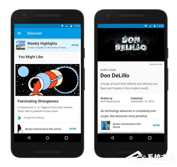 Google Books推出新功能Discover：便于用户寻找新内容