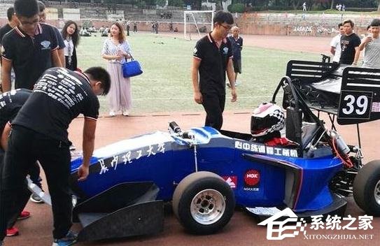 长沙大学生金属3D打印造赛车 国内尚为首创