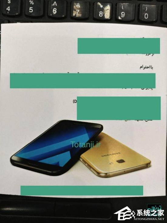 三星Galaxy A7(2017)手机谍照曝光