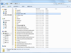 Windows7怎么C盘有2个Program Files文件夹？