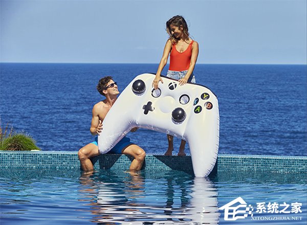 外媒称微软推出巨型Xbox One S充气手柄