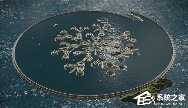 耗资1.67亿美元！世界上首座浮动城市将现身南太平洋