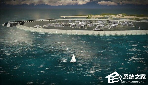 耗资1.67亿美元！世界上首座浮动城市将现身南太平洋