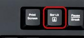Win7电脑键盘上的scroll lock键有什么用？