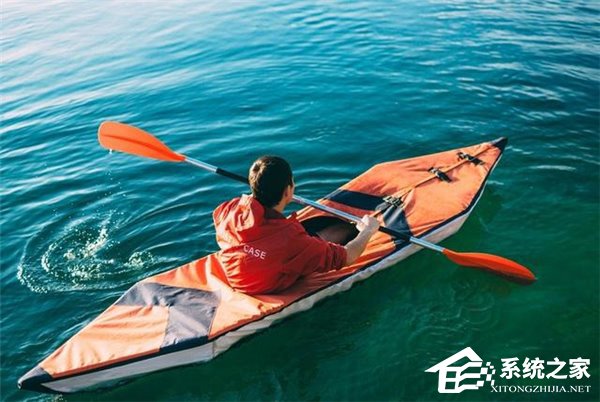 随身携带的船你敢坐吗？Kayak：250斤都没问题