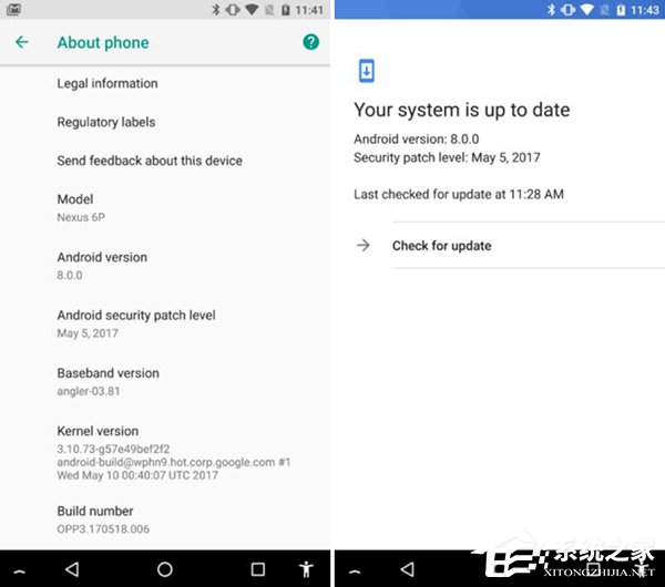 谷歌官方确认：Android O版本号为8.0