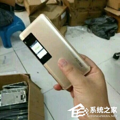 魅族Pro 7双屏金色版真机曝光：彩色辅屏爱不爱？
