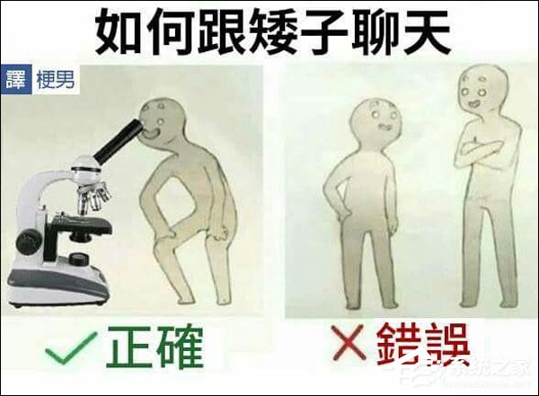 反击版来袭！刷爆朋友圈的“如何跟矮子聊天”