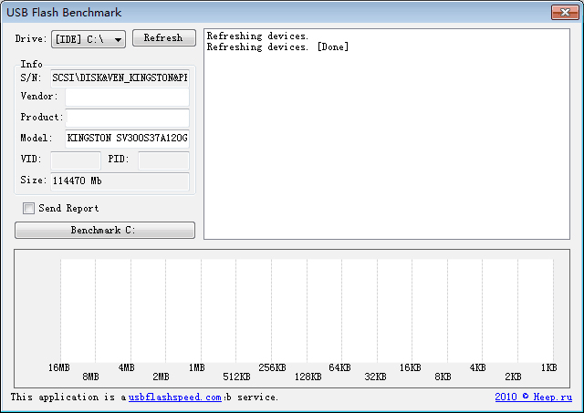 USB Flash Benchmark