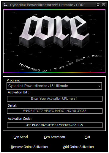 威力导演16破解补丁 V1.0 绿色版