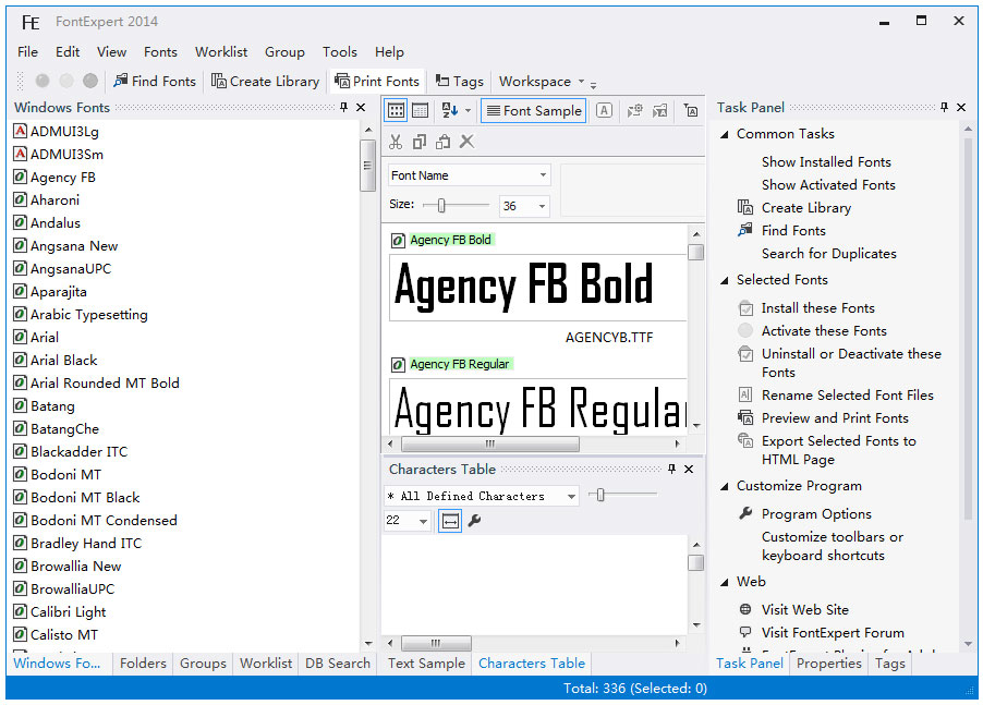 FontExpert(电脑字体管理器) V16.0