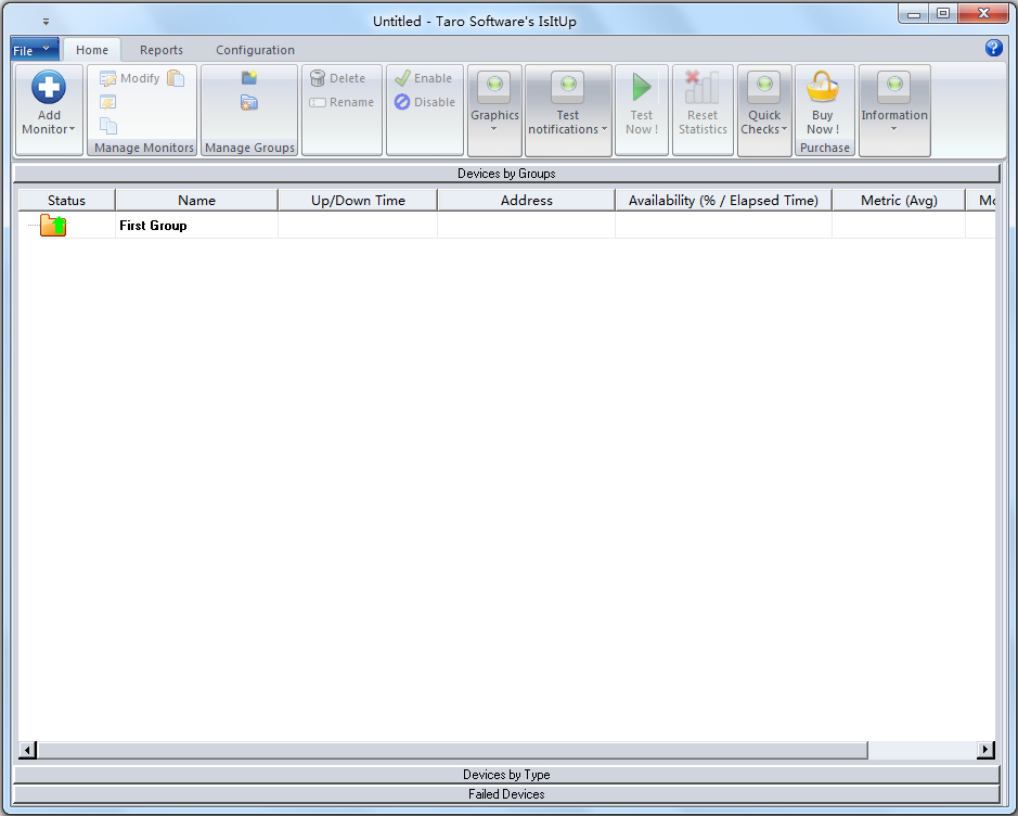 IsItUp Network Monitor(监控网络与系统运作工具) V8.67 英文版