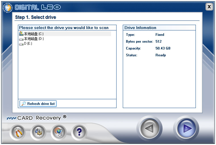 mmCard Recovery(SD卡恢复软件) V3.5.4