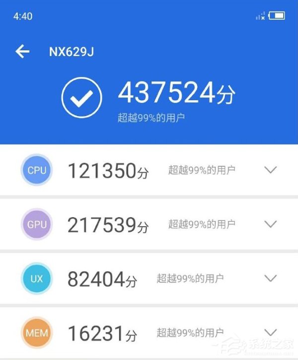 倪飞公布红魔3安兔兔跑分