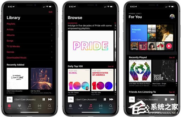 苹果：iOS 13支持自动黑暗模式