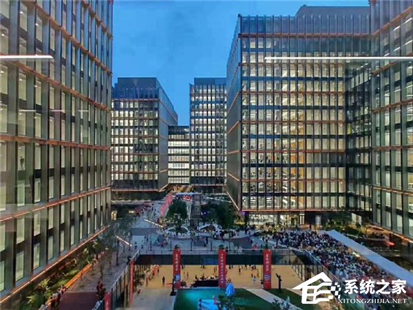 雷军晒出小米科技园照片
