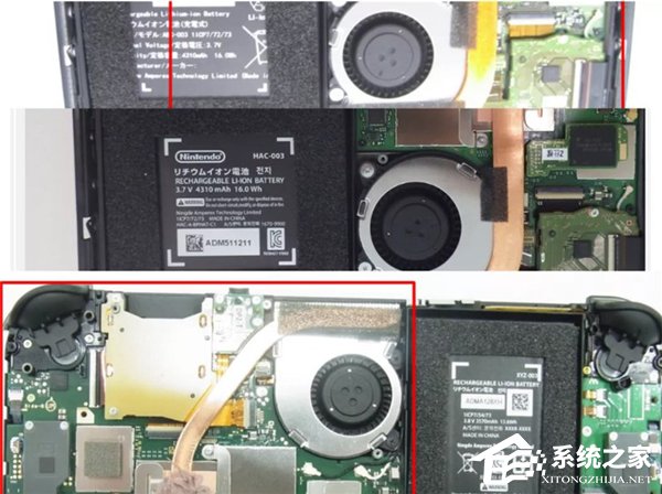 任天堂新款Switch拆解照曝光