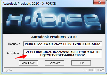 使用AutoCAD2010注册机方法