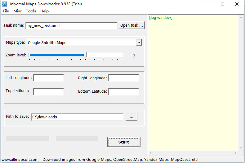 Universal Maps Downloader