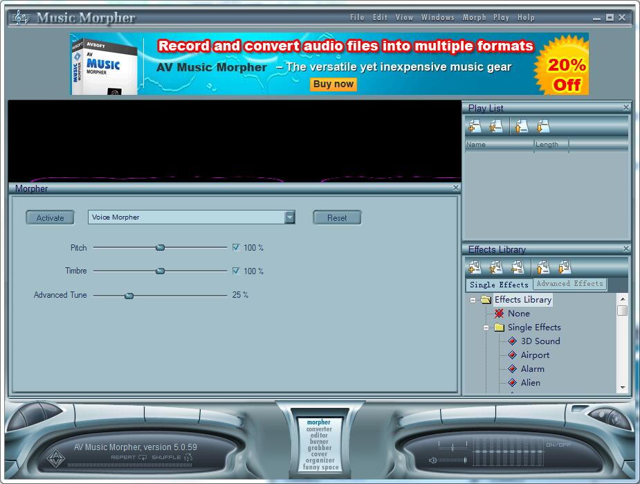 AV Music Morpher