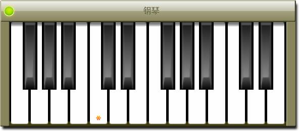 桌面钢琴