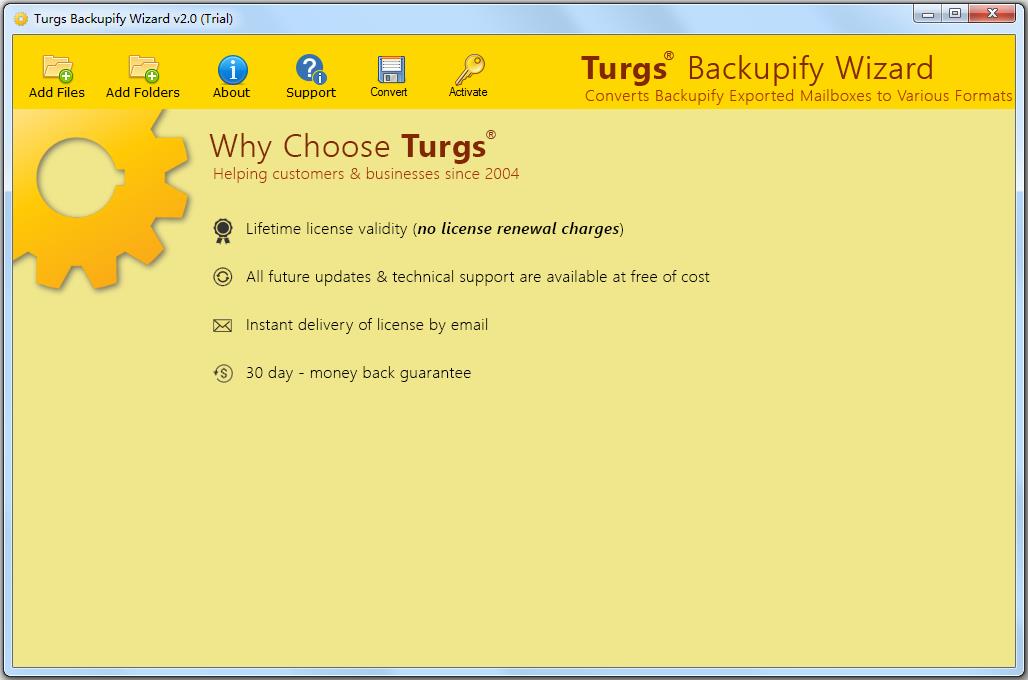 Turgs Backupify Wizard