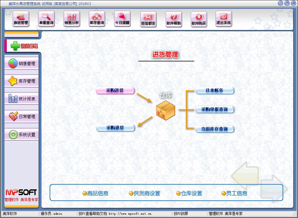 美萍水果店管理系统