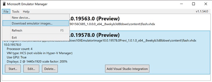 新版Win10X模拟器登录Microsoft Store