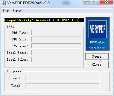 VeryPDF PDF2Word