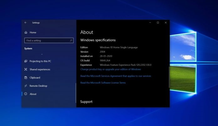 部分用户反馈Win10版本2004已知问题合