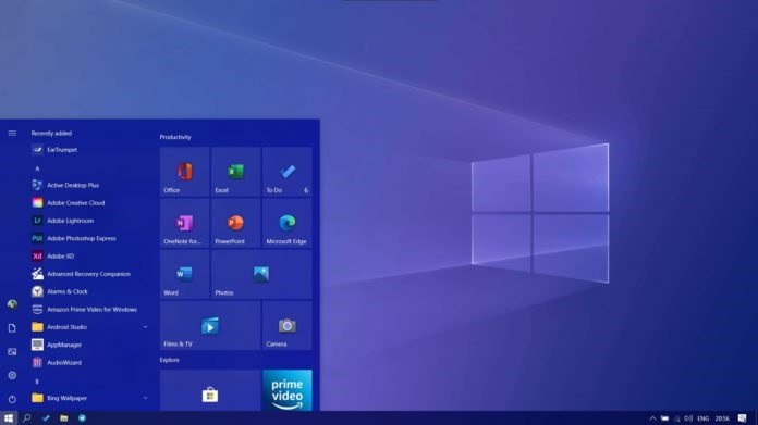 Win10 2004 全新菜单页面如何强制开启